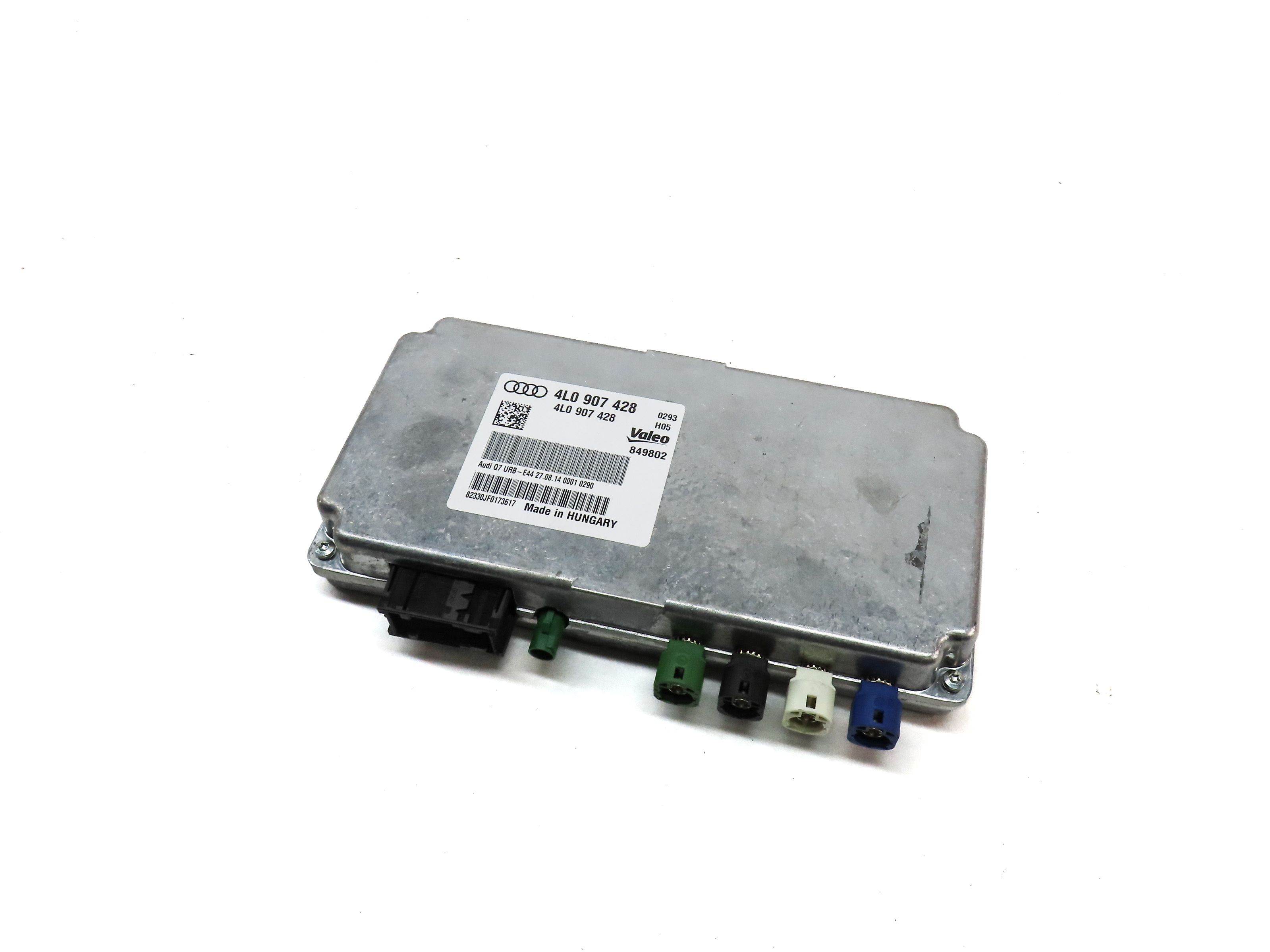 2015 AUDI Q7 (4L) SURROUND VIEW CAMERA CONTROL MODULE — exact item pictured